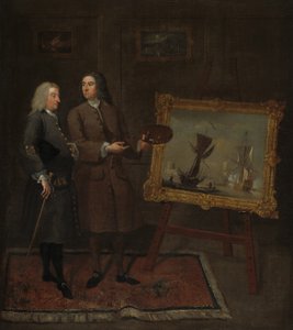 Thomas Walker og Peter Monamy, ca. 1735