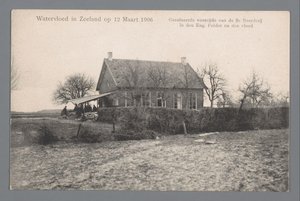 Flom i Zeeland 12. mars 1906
