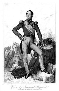 Emmanuel, markis de Grouchy 1766-1847, fransk general og marskalk, 1839.