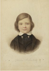 Anton Rubinstein 1829-1894, i en alder av 12 år, 1841 av Geoffroy Alphonse Chocarne