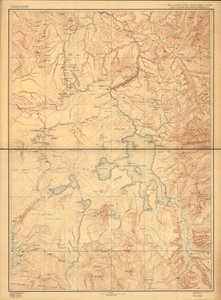 Yellowstone nasjonalpark og nordvestlige Wyoming. av Geological Survey
