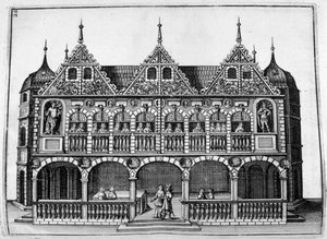 Chateaudesign, 1664 av Georg Andreas Bockler