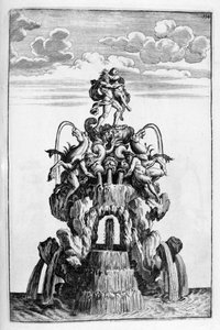 Fontenedesign, 1664 av Georg Andreas Bockler