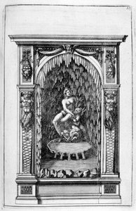 Fontene, grottedesign, 1664.