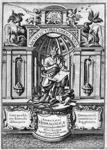 Forsiden til Architectura Curiosa Nova, 1664