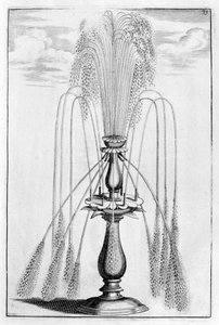 Dekorativ fontenedesign, 1664 av Georg Andreas Bockler