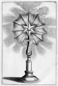 Stjerne dekorativ fontenedesign, 1664