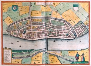 Georg Braun - Civitates Orbis Terrarum - Köln 1617 - Georg Braun - Civitates Orbis Terrarum - Köln av Georg Braun