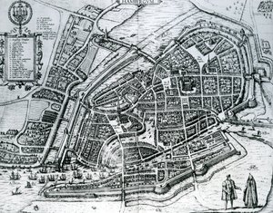 Kart over Hamburg, fra "Cities of the World"