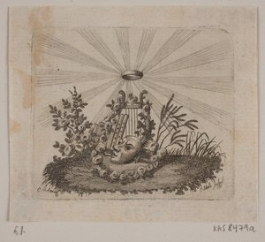 Vignett for JH Wessels "Alle skrifter" av Georg Christian Schule