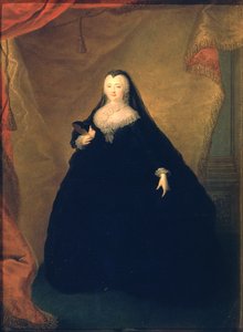 Portrett av keiserinne Elizabeth (1709-62) i fancy kjole, 1748