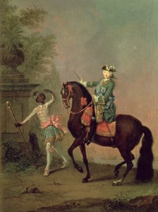 Portrett av keiserinne Elizabeth Petrovna av Georg Christoph Grooth