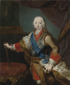 Portrett av tsaren Peter III av Russland 1728-1762