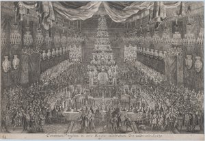 Kroningen av Karl XI, Stockholm av Georg Christoph II Eimmart