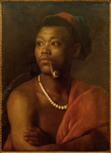 Portrett av en mulatt av Georg Cornicelius