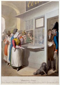 Den offentlige forfatteren av Royal Palace Lithography av George Emanuel Opitz (1775-1841) Paris fra 1800-tallet, Musee Carnavalet av Georg Emanuel Opitz