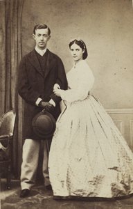 Portrait of Grand Duke Nicholas Alexandrovich of Russia 1843-1865 and Princess Dagmark, 1864.    1198050   no       norwegian Successfully Translated  Original: The Circumcision Translat: The Circumcision 1339020 no norwegian Successfully Translated Origin av Georg Emil Hansen
