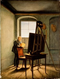 Caspar David Friedrich i studioet sitt