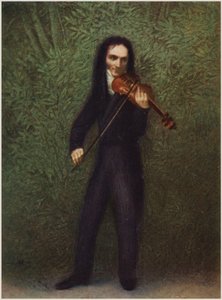 Portrett av Niccolo Paganini