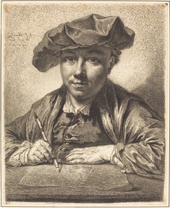 Selvportrett, tegning