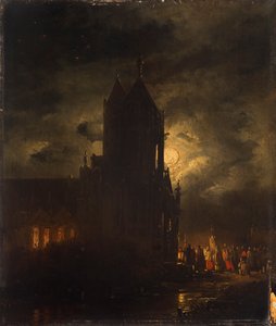 Nattlig prosesjon av Georg Gillis van Haanen
