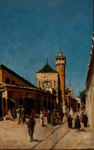 Gate i Tunis av Georg Grimm