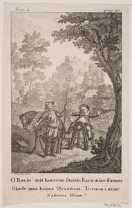 Illustrasjon til Don Quixote av Georg Haas