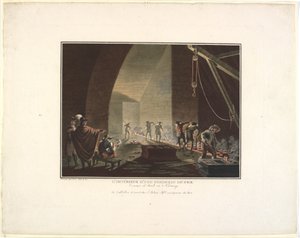 Interiør i et jernstøperi