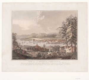 Utsikt over Kristiania by