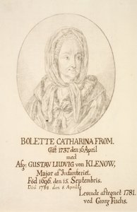 Portrett av Bolette Catharina From