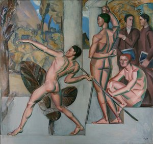 Mens sana in corpore sano Et sunt sinn i en sunn kropp, 1912 av Georg Pauli