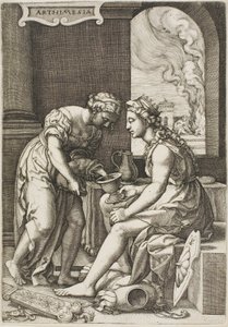 Artemisia av Georg Pencz