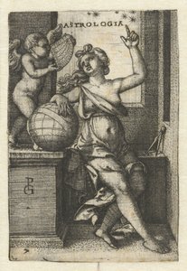 Astronomi Astrologi (tittel på objekt) Seven Liberal Arts (serietittel) av Georg Pencz