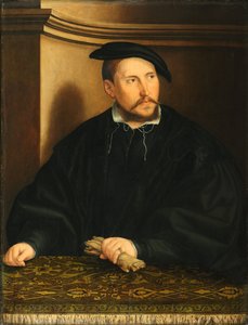 Portrett av en ung mann av Georg Pencz
