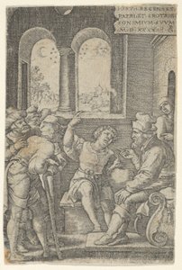 Joseph som beskriver sin drøm, fra The Story of Joseph, 1544. av Georg Pencz