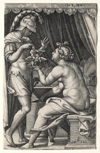 Medea og Jason av Georg Pencz