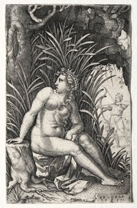 Procris, 1539. av Georg Pencz