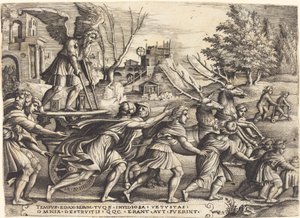 Tidens triumf av Georg Pencz