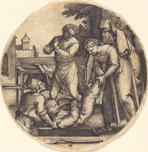 Å begrave de døde av Georg Pencz