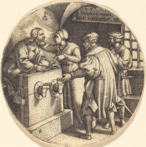 Å besøke de fengslede av Georg Pencz