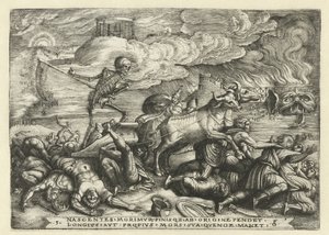 Dødens triumf Six Triumphs of Petrarch (serietittel) av Georg Pencz