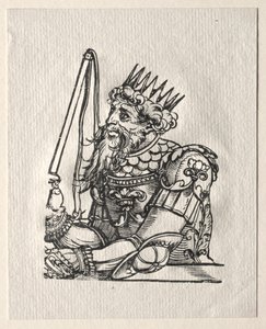 Tyranner i Det gamle testamente: Nebukadnesar av Georg Pencz