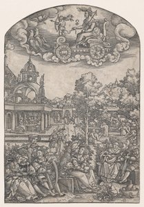 Venus, fra De syv planetene. av Georg Pencz