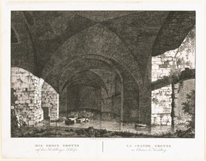 Den store grotten på Heidelberg slott av Georg Primavesi, after Peter Speeth