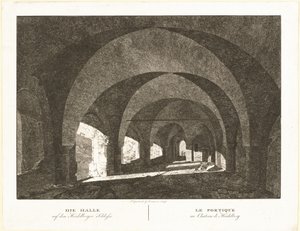 Hallen til Heidelberg slott av Georg Primavesi, after Peter Speeth