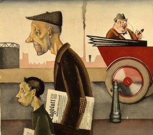 Avisbærer. Rundt 1921