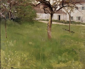 En hage i Grez, 1884