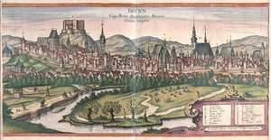 Brno, Tsjekkia (gravering