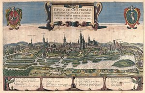 Lublin, Polen (gravering
