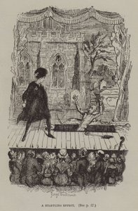 En oppsiktsvekkende effekt (gravering) av George (after) Cruikshank